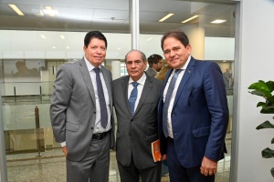 Inauguração do Restaurante Escola Cora do SENAC na Assembleia Legislativa e da nova sede integrada da FECOMERCIO-GO. Solenidade de Posse de Marcelo Baiocchi em novo mandato à frente da FECOMERCIO-GO, na Associação dos Magistrados em Goiás.